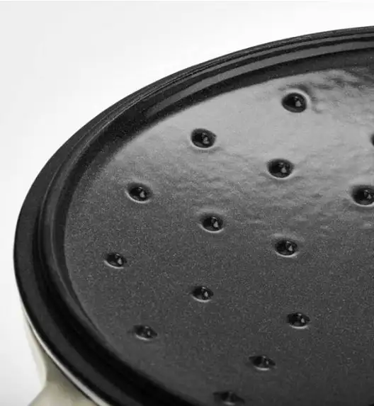 GERLACH NATUR IRON Garnek 5 L z pokrywką 26 cm / żeliwo