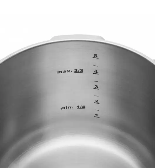 GERLACH FIRST Szybkowar 6 l z rączką Ø 22 cm / stal nierdzewna