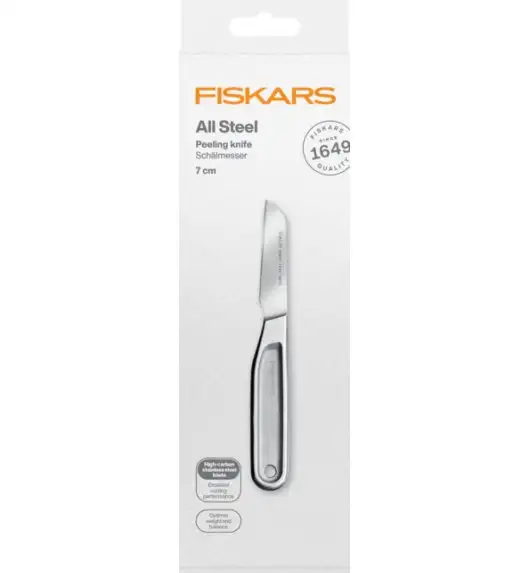 FISKARS ALL STEEL 1062889 Nóż do skrobania 7 cm | japońska stal nierdzewna | 58 HRC