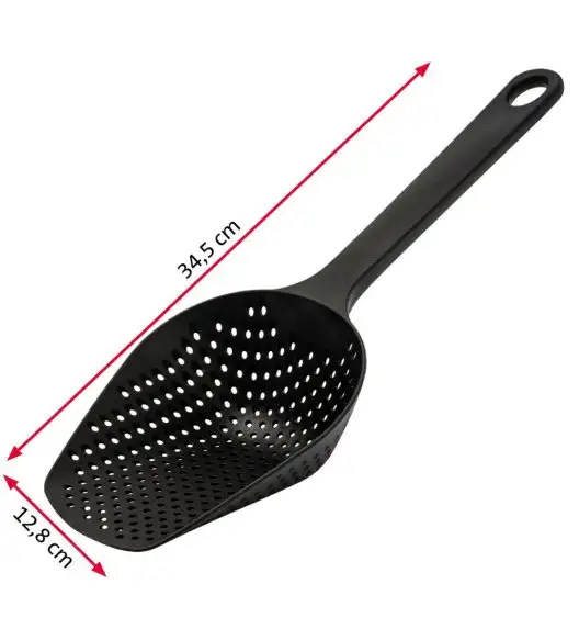 WESTMARK BLACKY Łyżka cedzakowa / tworzywo żaroodporne