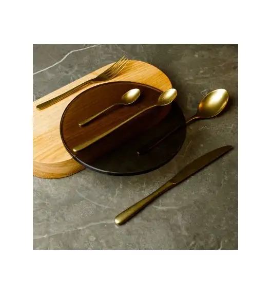 VERLO LUI GOLD Nóż obiadowy LUZ / stal nierdzewna