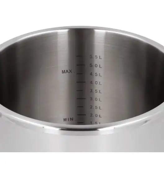 ZWIEGER KLASSIKER Szybkowar 7 l z pokrywką 22 cm / indukcja / stal nierdzewna ANSI 304