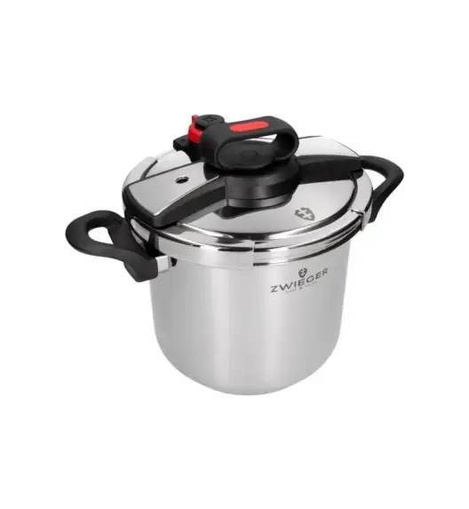 ZWIEGER KLASSIKER Szybkowar 7 l z pokrywką 22 cm / indukcja / stal nierdzewna ANSI 304