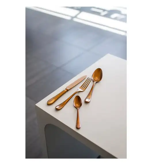 VERLO DESTELLO COPPER Łyżka obiadowa LUZ / stal nierdzewna
