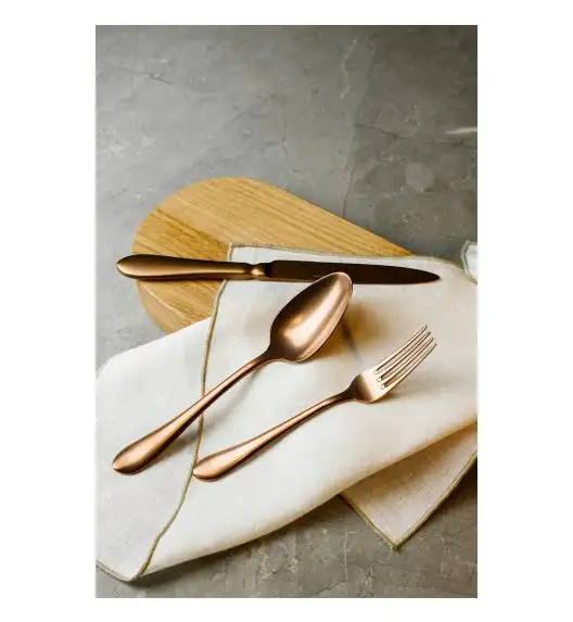 VERLO DESTELLO COPPER Łyżka obiadowa LUZ / stal nierdzewna