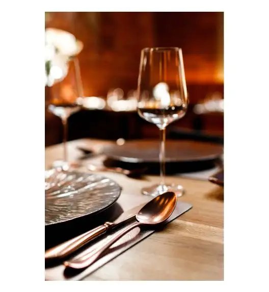 VERLO DESTELLO COPPER Łyżeczka do herbaty LUZ / stal nierdzewna