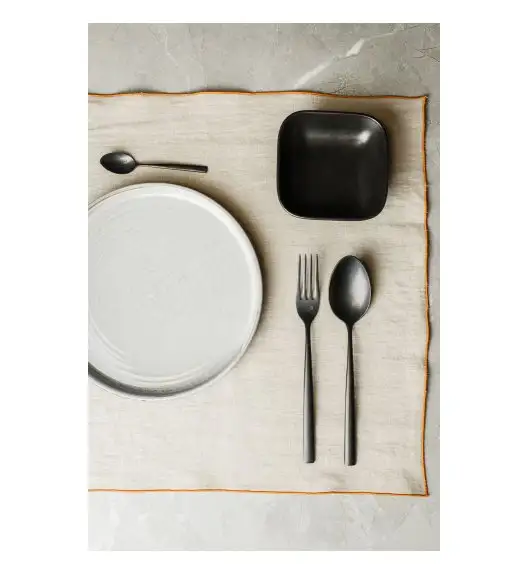 VERLO SU BLACK Łyżeczka do latte LUZ / stal nierdzewna