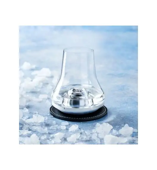 PEUGEOT LES Komplet 2 szklanek do degustacji whisky 380 ml + podstawki chłodzące