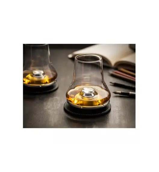 PEUGEOT LES IMPITOYABLES Szklanka do degustacji whisky 380 ml + podstawka chłodząca