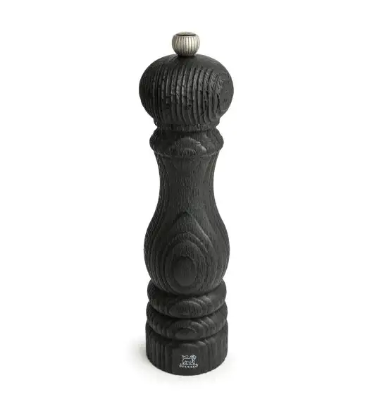 PEUGEOT PARIS NATURE BLACK Młynek do pieprzu 22 cm / drewno bukowe