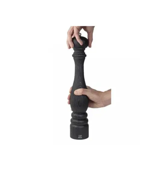 PEUGEOT PARIS NATURE BLACK Młynek do pieprzu 40 cm / drewno bukowe