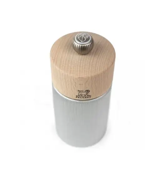 PEUGEOT LINE Młynek do soli 12 cm / natural aluminium