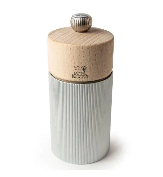 PEUGEOT LINE Młynek do soli 12 cm / natural aluminium