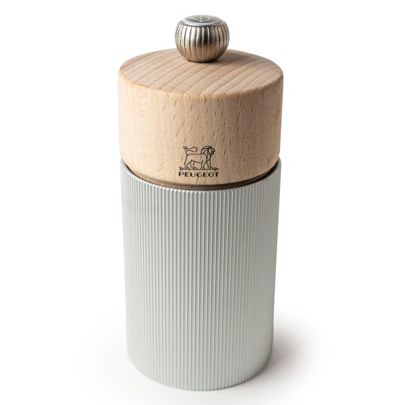 PEUGEOT LINE Młynek do soli 12 cm / natural aluminium