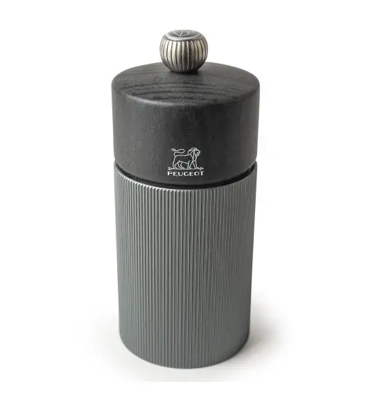 PEUGEOT LINE Młynek do soli 12 cm / dark carbone