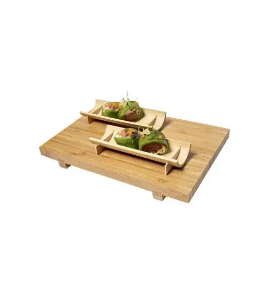 VERLO Naczynie łódeczka FingerFood 15 cm / 6 szt. / drewno bambusowe