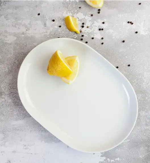 LUBIANA BOSS Półmis 33 cm / biały / porcelana