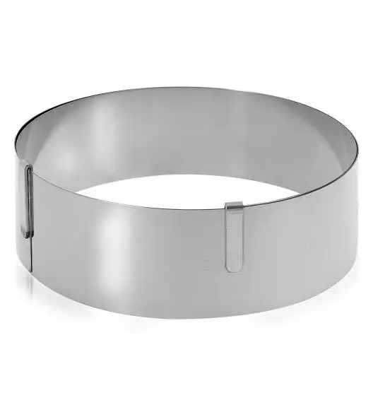 de Buyer Rant okrągły, regulowany śr. 18-36 cm, wys. 4,5 cm