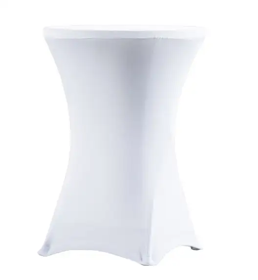 Pokrowiec Coctail 80 na stół biały