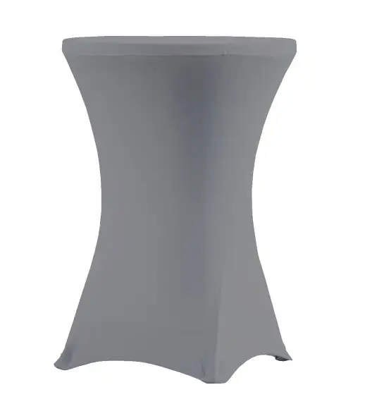 Pokrowiec Coctail 80 na stół szary