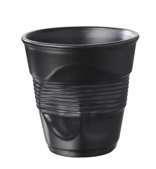 FROISSES Kubeczek Revol Twist Black 80 ml