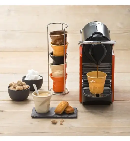 FROISSES Kubeczek Revol Twist Black 180 ml