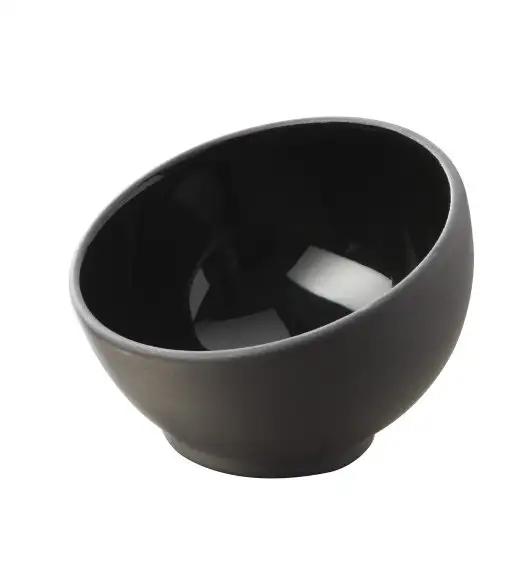 Solid miseczka asymetryncza 40 ml,  czarna