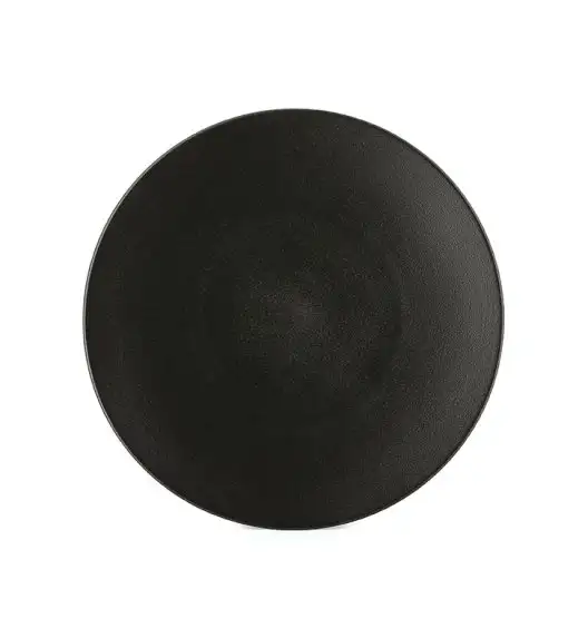 EQUINOXE talerz płaski 28 cm czarny