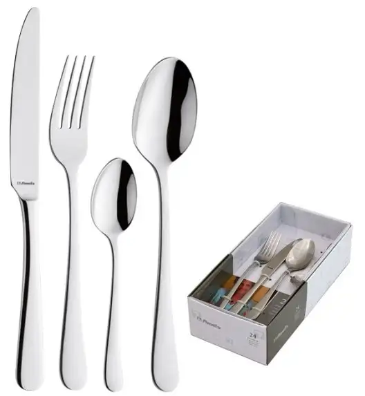 AMEFA AUSTIN Sztućce UE Komplet 24 el dla 6 osób / połysk / pudełko / wieczysta gwarancja 