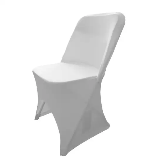 Pokrowiec na krzesło biały
