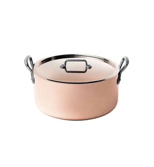 Garnek z pokrywką de Buyer Inocuivre Tradition 5,4