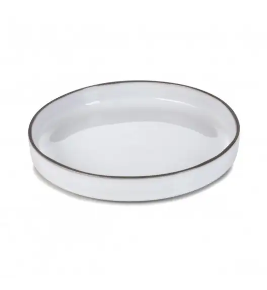 CARACTERE talerz gourmet 23 cm Biała Chmura