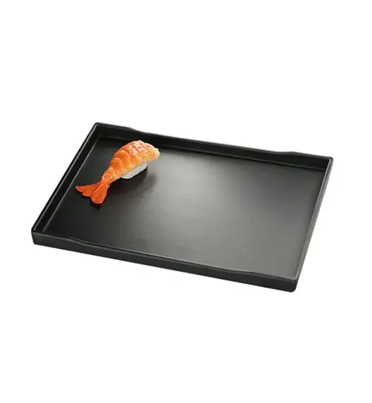 Taca ZEN z melaminy 30x22x2,3 cm czarna