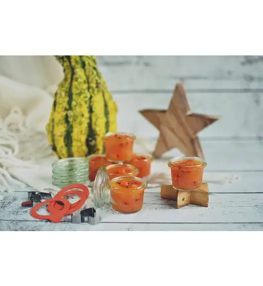 WECK Pokrywka szklana do słoika 60 mm / 6 szt.