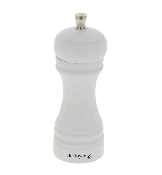 JAVA Młynek do soli 14 cm biały matowy