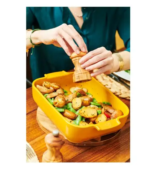 APPOLIA Naczynie prostokątne 25 cm / żólte