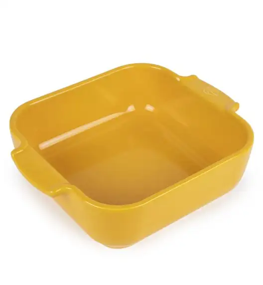 APPOLIA Naczynie kwadratowe 28 cm / żółte