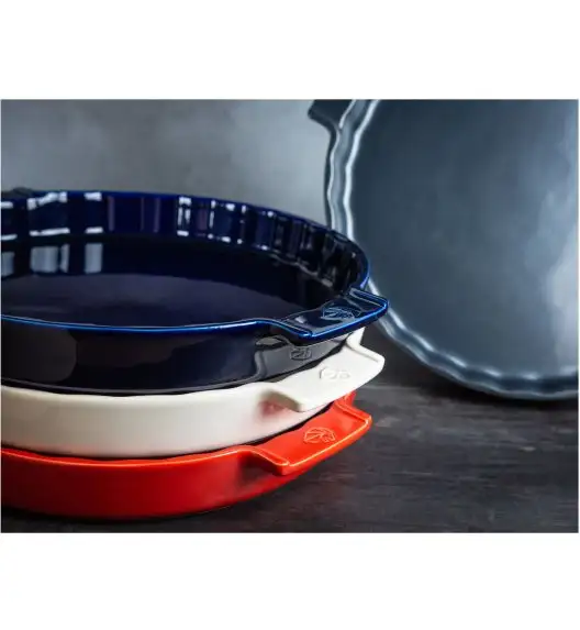 PEUGEOT APPOLIA Naczynie do tarty / 30 cm /szare