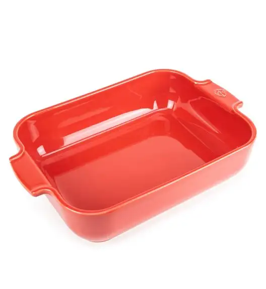 PEUGEOT APPOLIA Naczynie prostokątne / 32 cm / czerwone