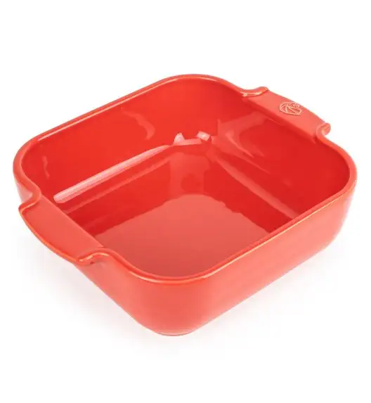 PEUGEOT APPOLIA Naczynie kwadratowe / 28 cm / czerwone