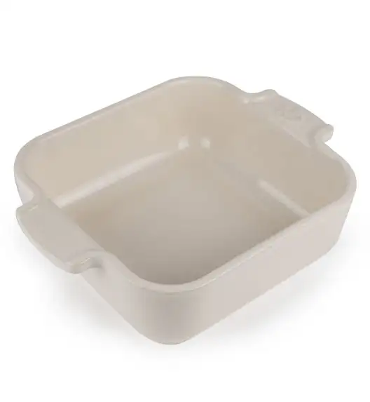 PEUGEOT APPOLIA Naczynie kwadratowe / 18 cm / Ecru