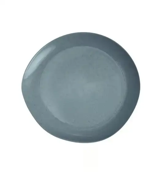 AMBITION ORGANIC Talerz deserowy 22 cm / niebieski