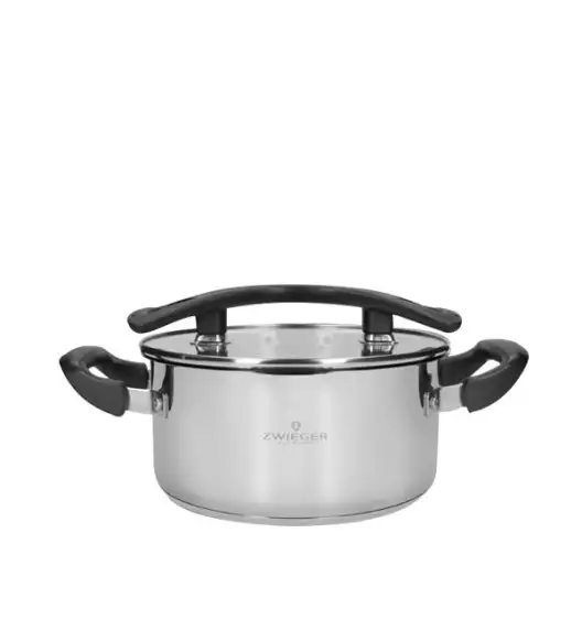 ZWIEGER GABRO Garnek z pokrywką do odcedzania 20 cm / 3 L / Stal nierdzewna
