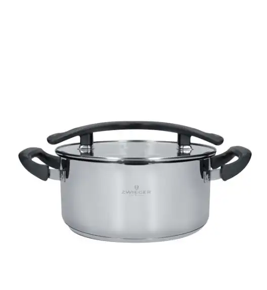 ZWIEGER GABRO Garnek z pokrywką do odcedzania 24 cm / 5 L / Stal nierdzewna