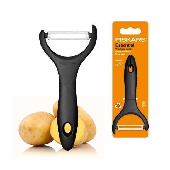 FISKARS ESSENTIAL 1065599 Obierak do warzyw / stal nierdzewna 