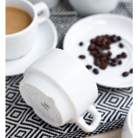 LUBIANA CORONA 0601 Filiżanka niska 200 ml | porcelana