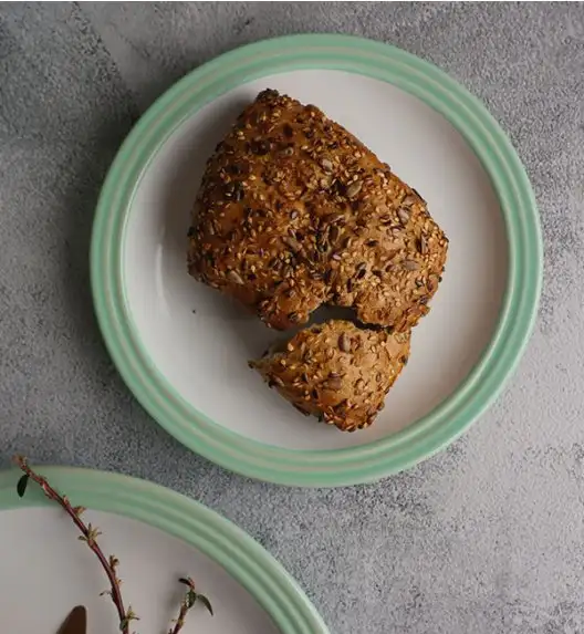 WATERSIDE CAMDEN GREEN Serwis obiadowy 32 el / 8 osób / porcelana