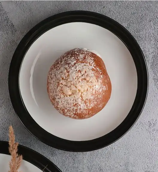 WATERSIDE CAMDEN BLACK Serwis obiadowy 32 el / 8 osób / porcelana