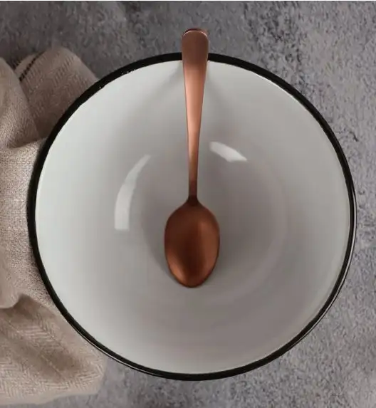 WATERSIDE CAMDEN BLACK Serwis obiadowy 48 el / 12 osób / porcelana