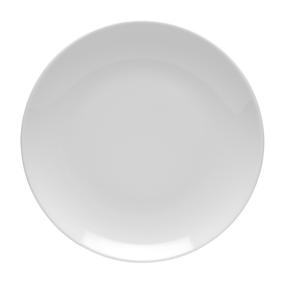 LUBIANA HOTEL BOSS Talerz płytki 31 cm | biały | porcelana